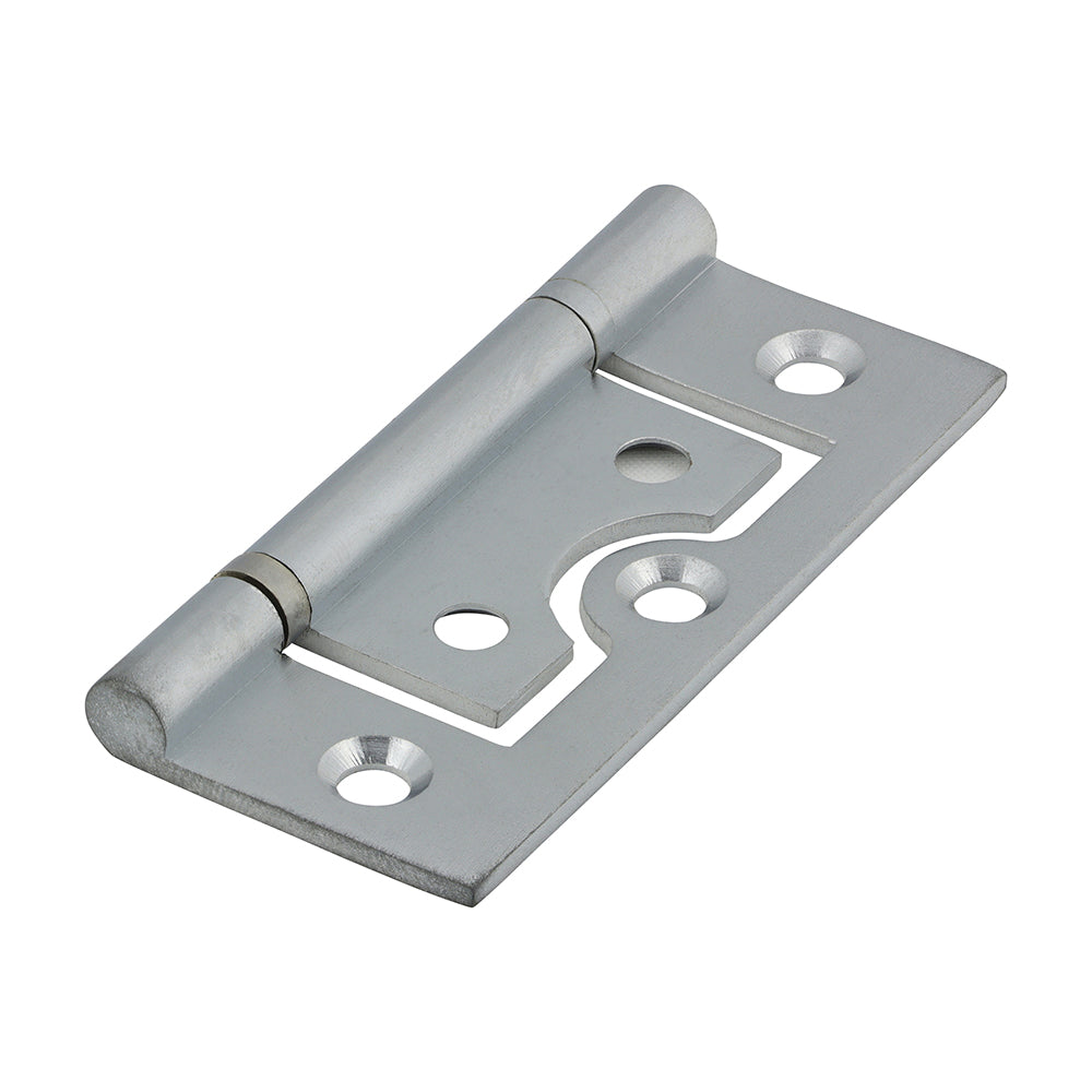 Plain Bearing Flush Hinge Satin Chrome