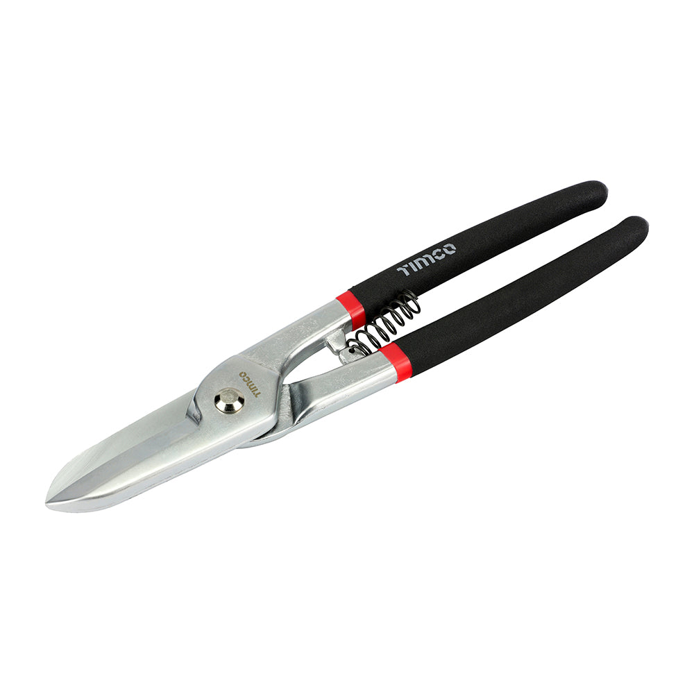 Straight Cutting Tin Snips with Anti-Slip Grips - 10" - 250mm