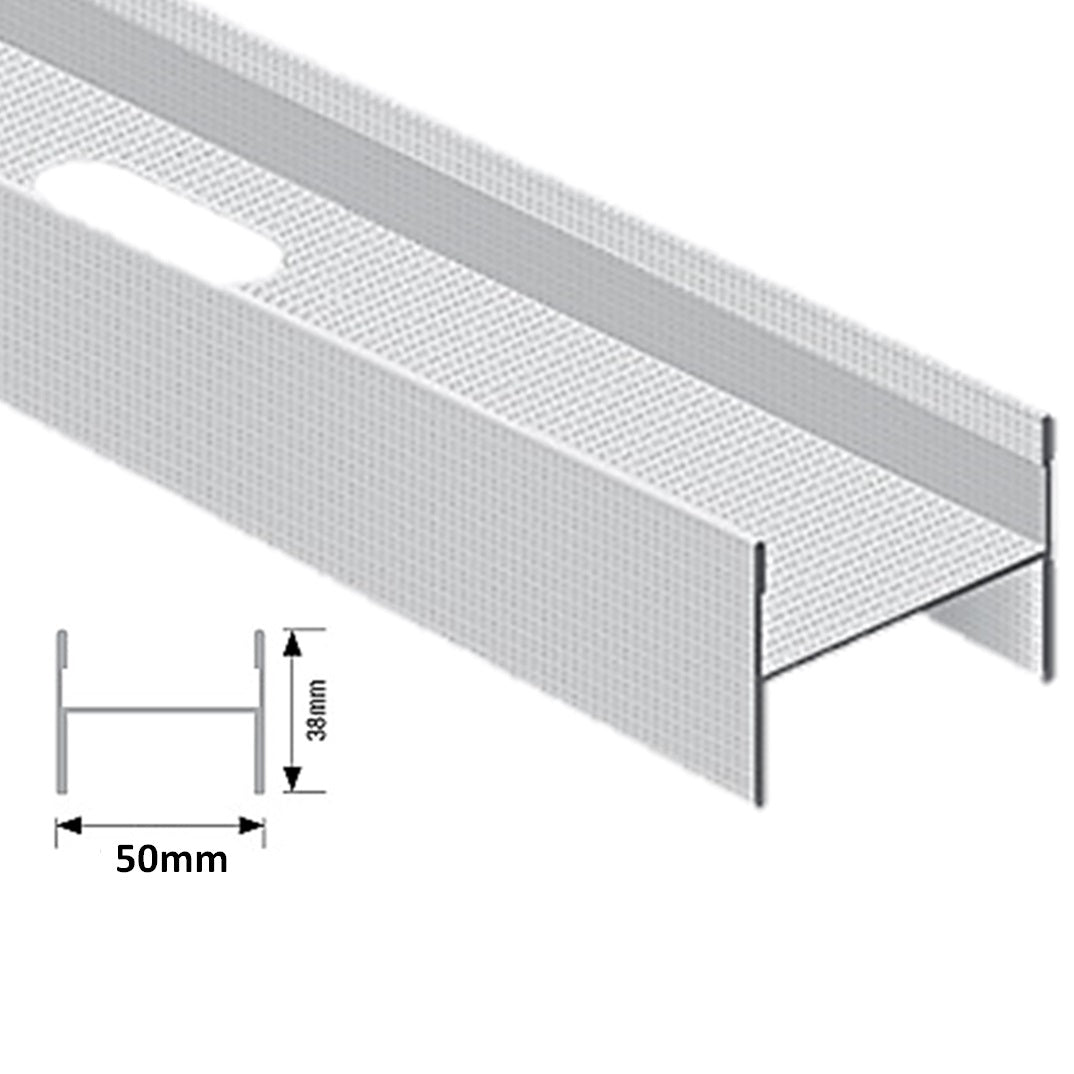 50mm Metal I Stud - Pack of 10