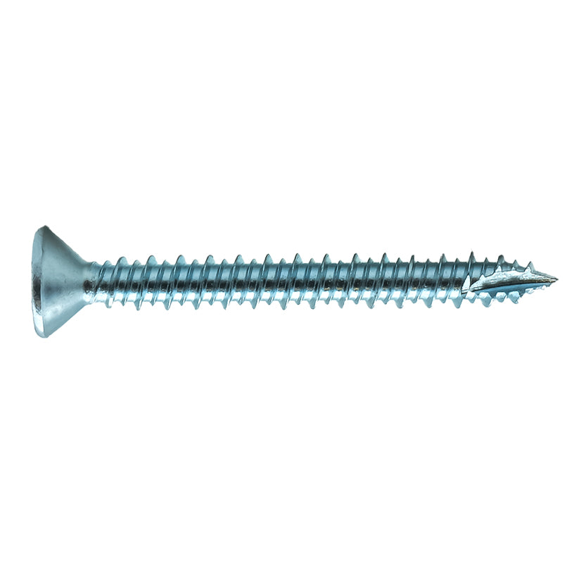 Evolution A4 Stainless Steel Countersunk Head Gash Point Masonry Screw