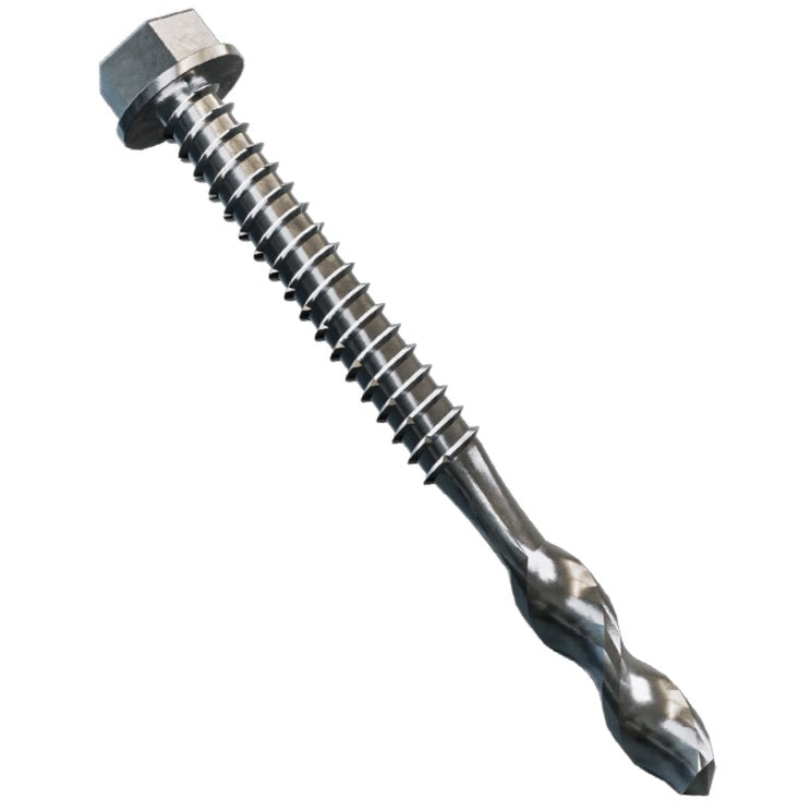 Evolution Bi-Metal SuperTek8 Marine Hex Head Screw