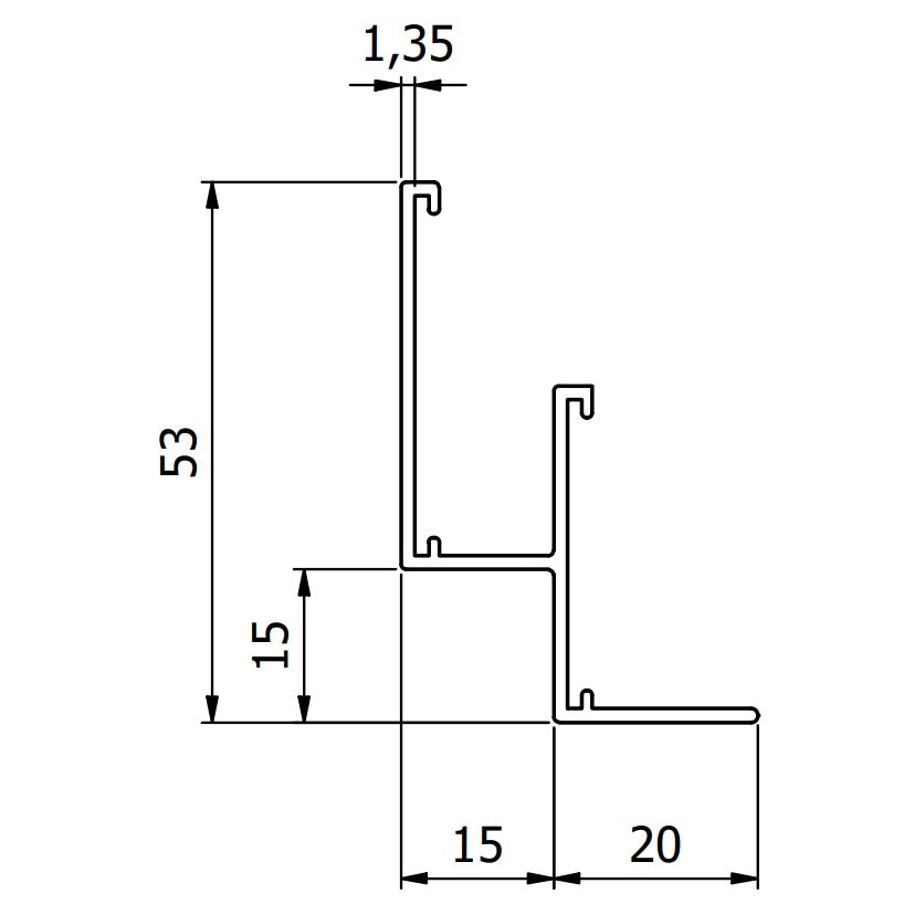 Shadow Gap Angle Trim (Type SA)