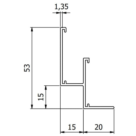 Shadow Gap Angle Trim (Type SA)