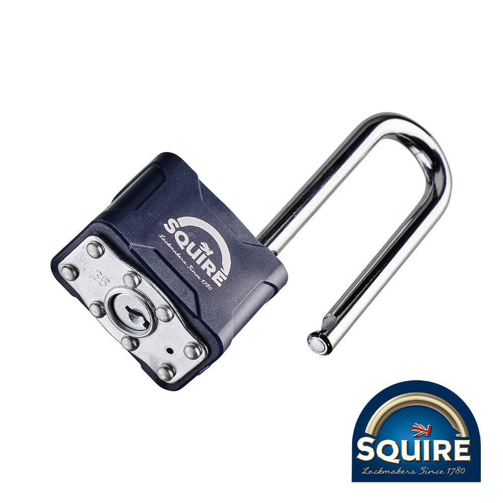 Stronglock Laminated Padlock - 2.5" Long Shackle - 40mm