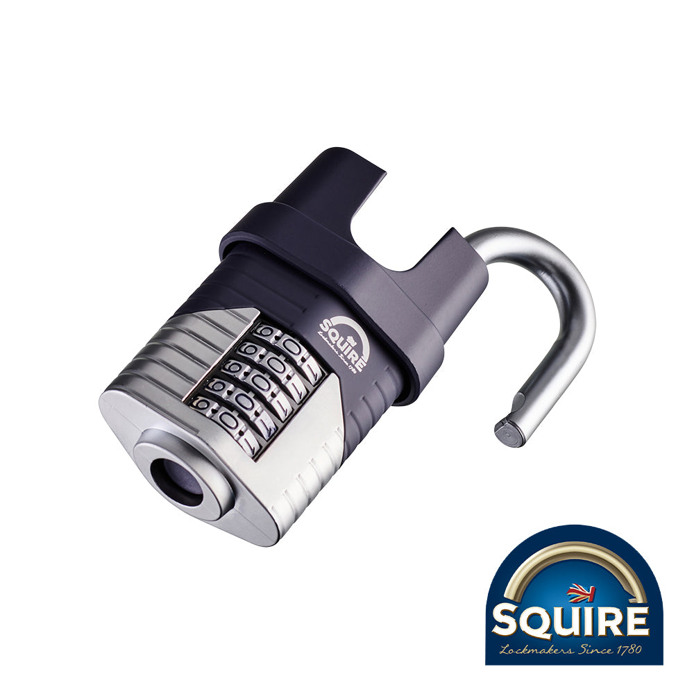 Squire Vulcan Combination Padlock - Boron Closed Shackle - 40mm