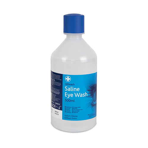 Eye Wash Saline Bottle - 500ml