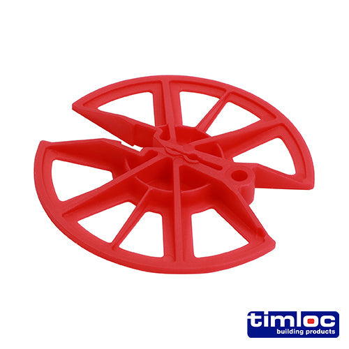 Insulation Retaining Discs - Red - 80mm