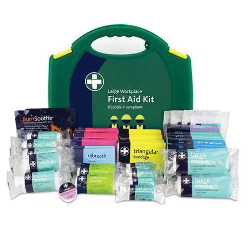 Workplace First Aid Kit British Standard Compliant - Large