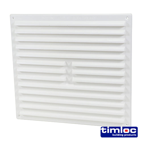 Timloc Hit and Miss Louvre Mini Vent White - 165 x 89mm