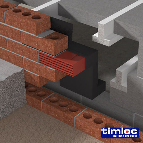 Timloc Telescopic Underfloor Vent 5 to 7 Course