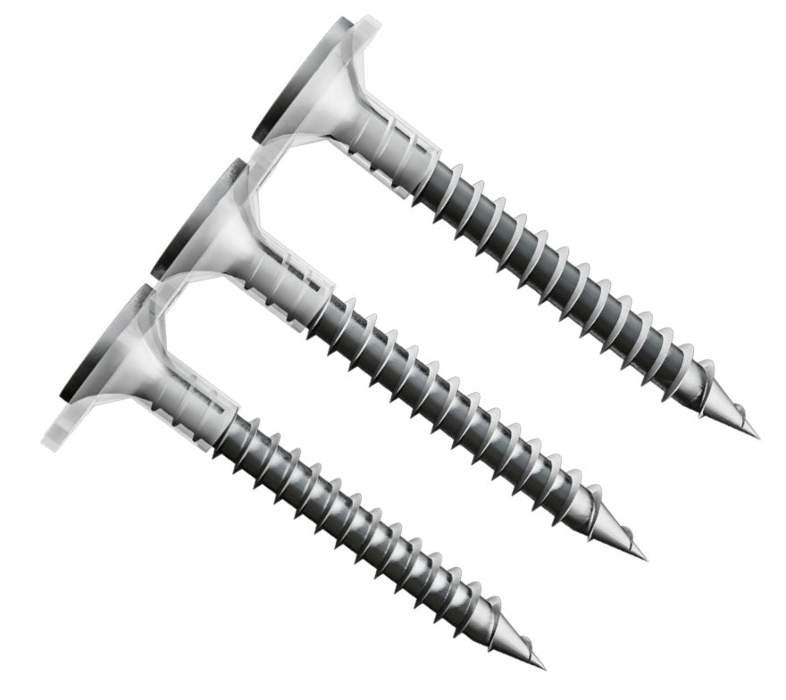 Evolution Collated Drywall Screws - Fine Thread - Zinc