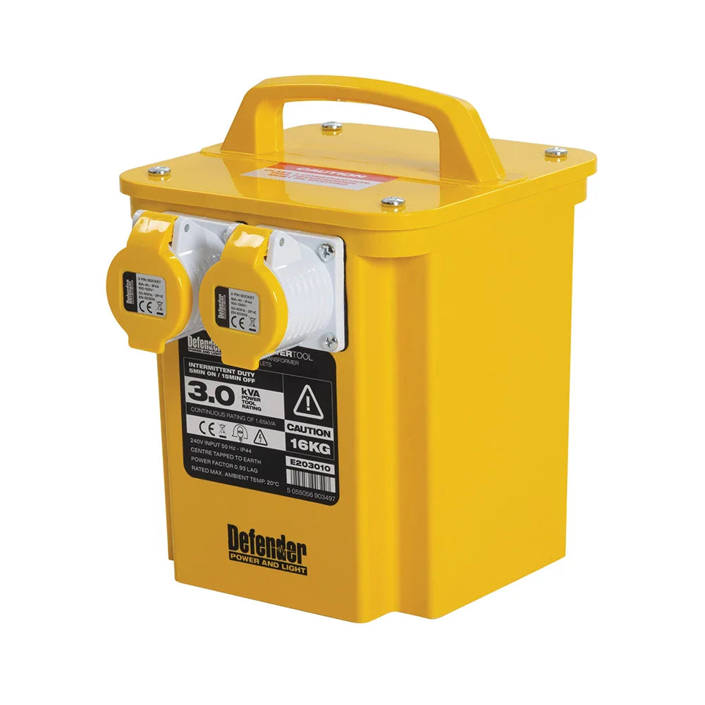 Defender 3kVA Portable Transformer 16A