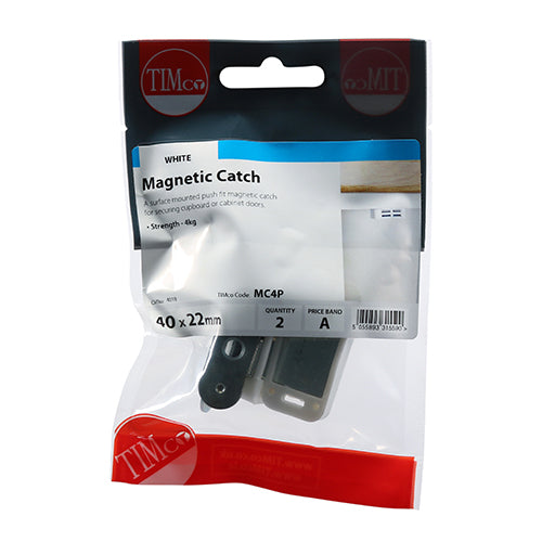 Magnetic Catches White - 4kg