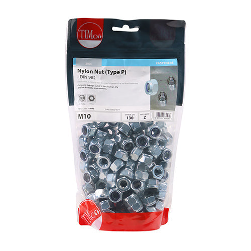 Nylon Nut DIN 982 - BZP