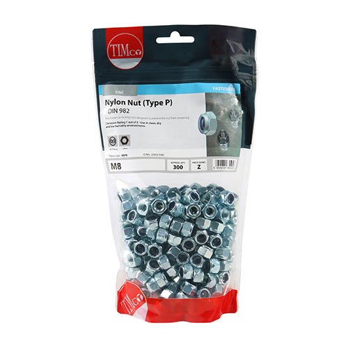 Nylon Nut DIN 982 - BZP