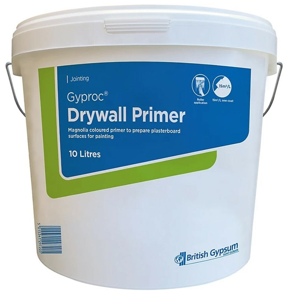 Gyproc Drywall Primer - 10 Litre Tub - 09076/9