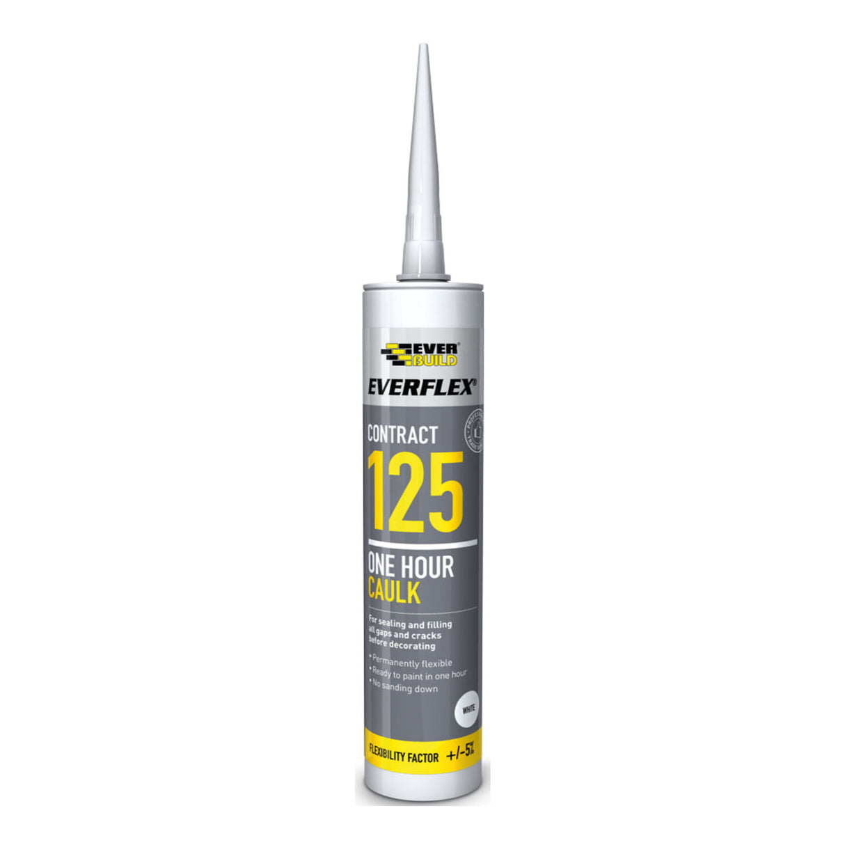 Everbuild 125 Decorators Caulk 300ml