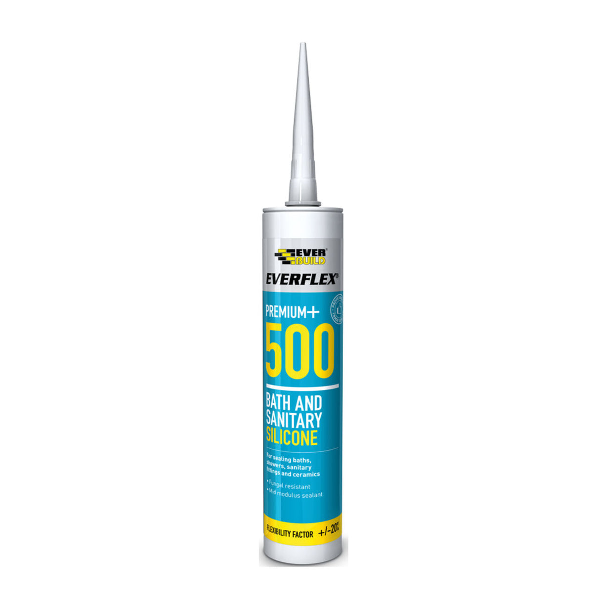 Everbuild 500 Bath & Sanitary Silicone 295ml