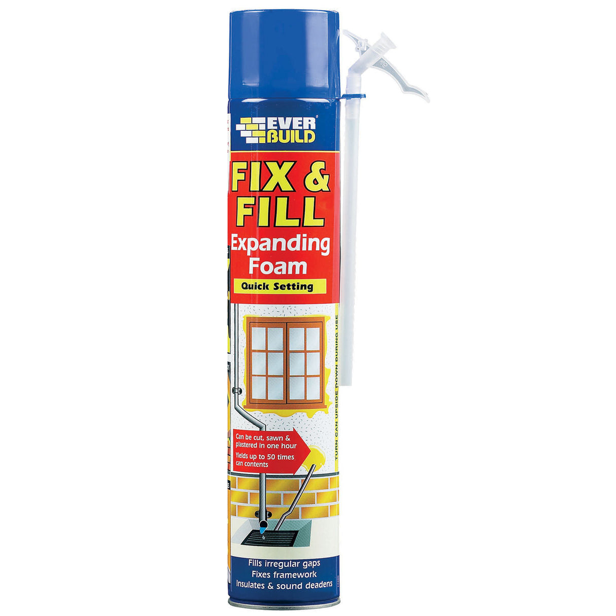 Everbuild Fix & Fill Expanding Foam 750ml