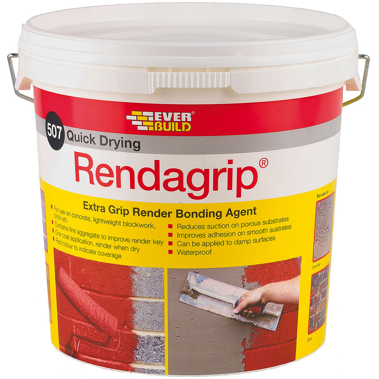 Everbuild 507 Rendagrip Render Bonding Agent 10 Litre