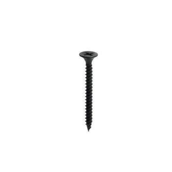 25mm Drywall Screw - Fine Thread - Black