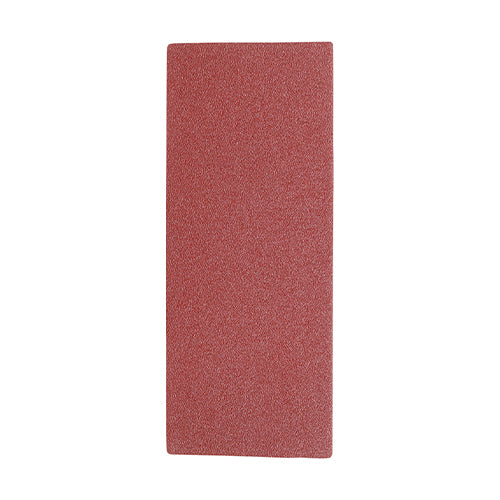 1/3 Sanding Sheets Mixed Red Unpunched - 93 x 230mm (80/120/180)