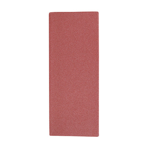 1/3 Sanding Sheets 120 Grit Red Unpunched - 93 x 230mm