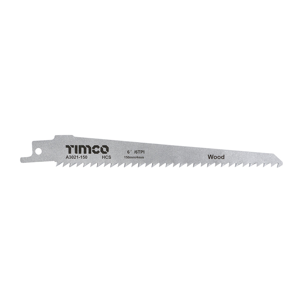 Timco Reciprocating Saw Blades Wood Cutting High Carbon Steel - S644D