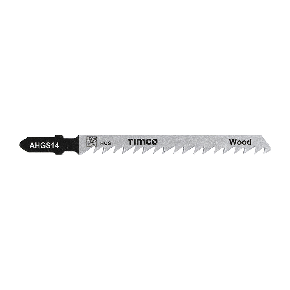 Timco Jigsaw Blades Wood Cutting HCS Blades - T144D