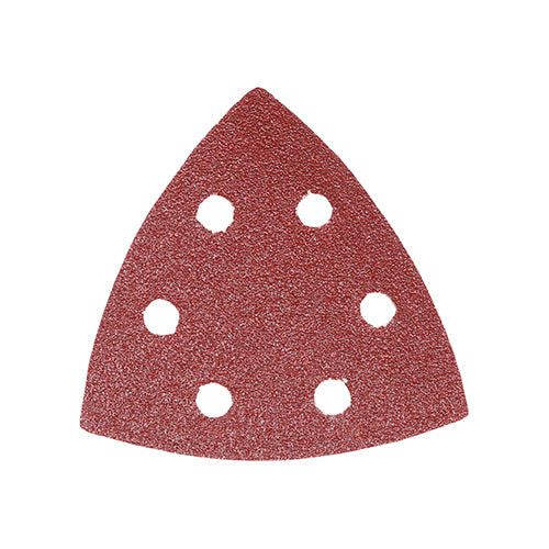 Delta Sanding Pads 60 Grit Red - 95 x 95mm