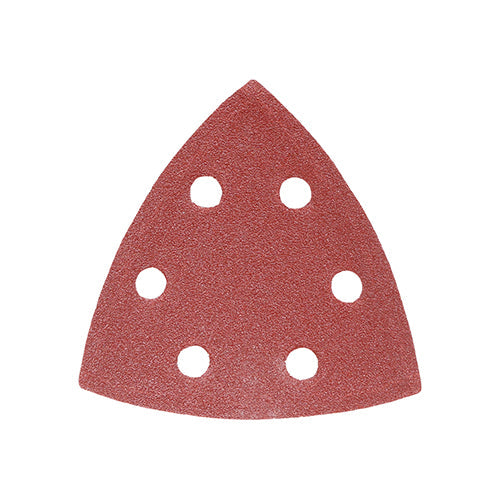 Delta Sanding Pads 120 Grit Red - 95 x 95mm