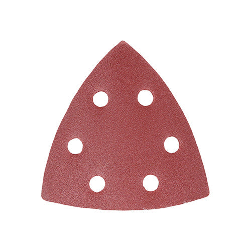 Delta Sanding Pads 240 Grit Red - 95 x 95mm