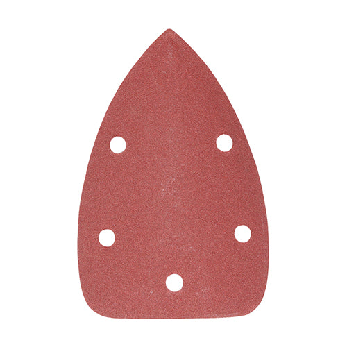 Detail Sanding Pads 180 Grit Red - 95 x 136mm