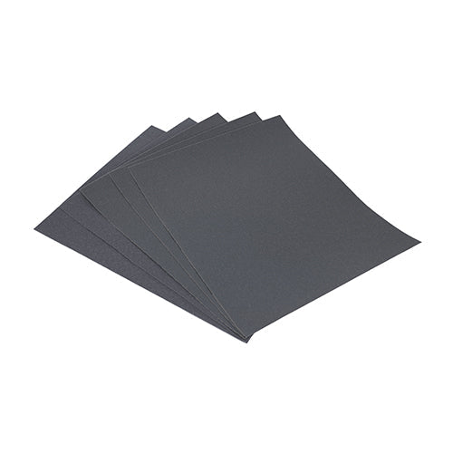 Wet & Dry Sanding Sheets 1200 Grit Black - 230 x 280mm