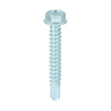 Timco Metal Construction Light Section Screws - Hex - Self-Drilling - Zinc