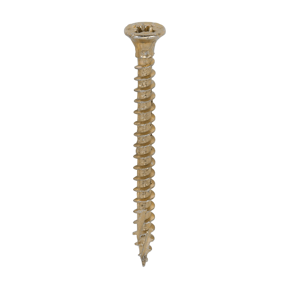 Timco C2 Strong-Fix Multi-Purpose Screws - Countersunk - Gold