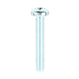 Pozi Pan Machine Screws - Zinc