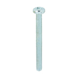 Pozi Pan Machine Screws - Zinc