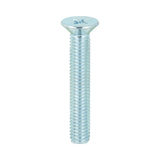 Pozi Countersunk Machine Screws - Zinc