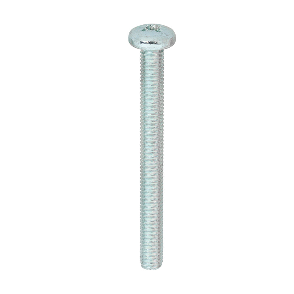 Pozi Pan Machine Screws - Zinc