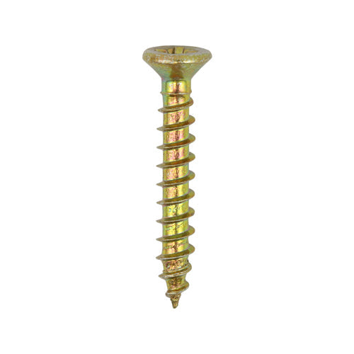 Timco Classic Multi-Purpose Reduced Head Countersunk Gold Piano Hinge Woodscrews