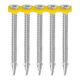 Timco Collated Timber to Light Section Screws - Countersunk - Wing-Tip - Self-Drilling - Exterior