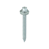 Timco Metal Construction Thin Sheet Metal to Timber Screws - Hex - EPDM Washer - Slash Point - Exterior