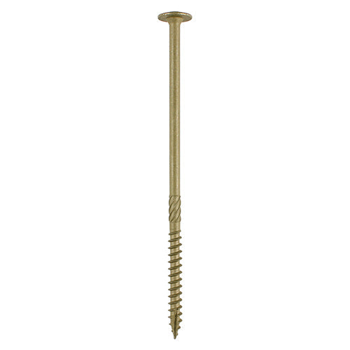 Timco Wafer Head Exterior Green Timber Screws