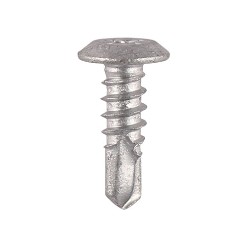 Self Drilling Metal Framing Low Profile Pan Head Exterior Screws - 4.8 x 16mm (500 Per Box)