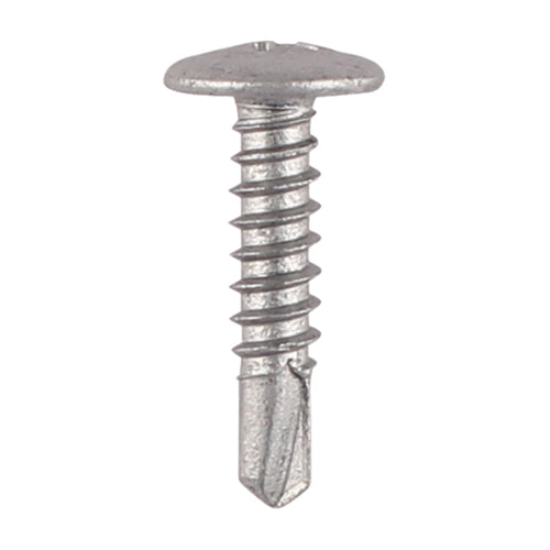 Self Drilling Metal Framing Low Profile Wafer Head Exterior Screws - 4.8 x 22mm (200 Per Box)