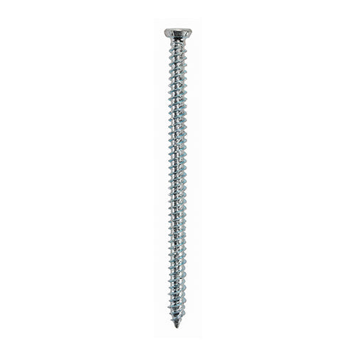 Timco Concrete Screws - Flat Countersunk - Silver