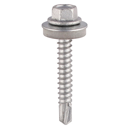 Timco Metal Construction Light Section Screws - Hex - EPDM Washer - Self-Drilling - Exterior