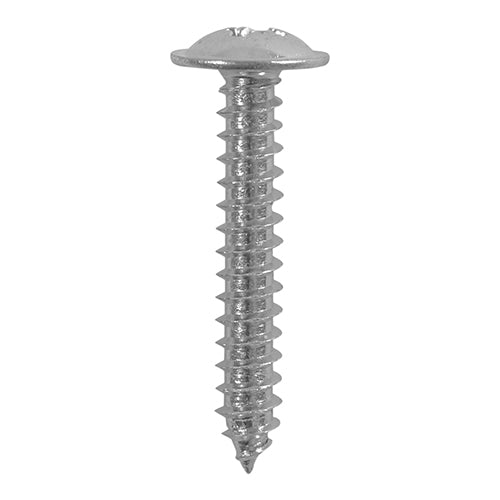 Self Tapping Flange Head Screws - A2 Stainless Steel