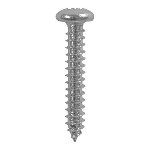 Self Tapping Pan Head Screws - A2 Stainless Steel